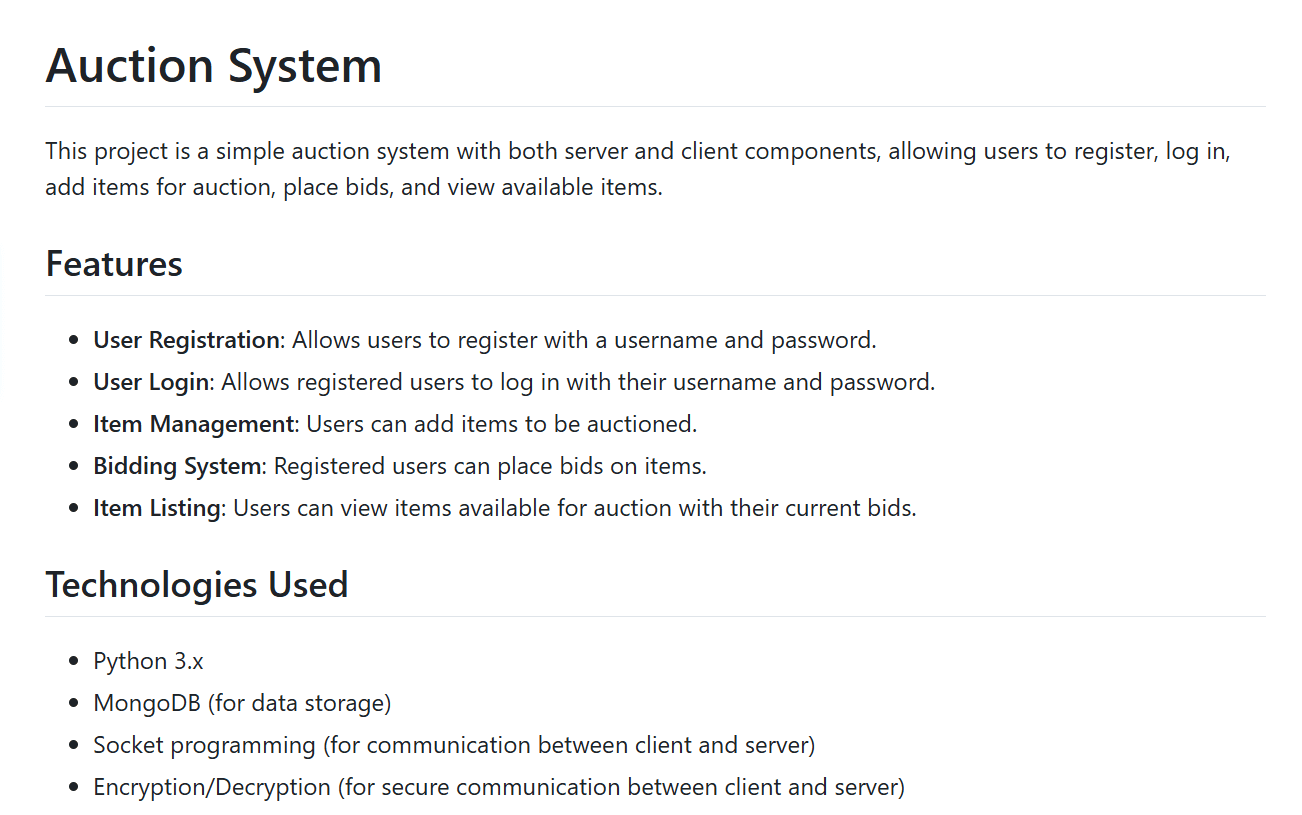 Auction