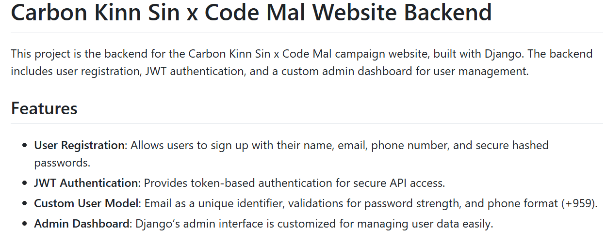Carbon Kinn Sin