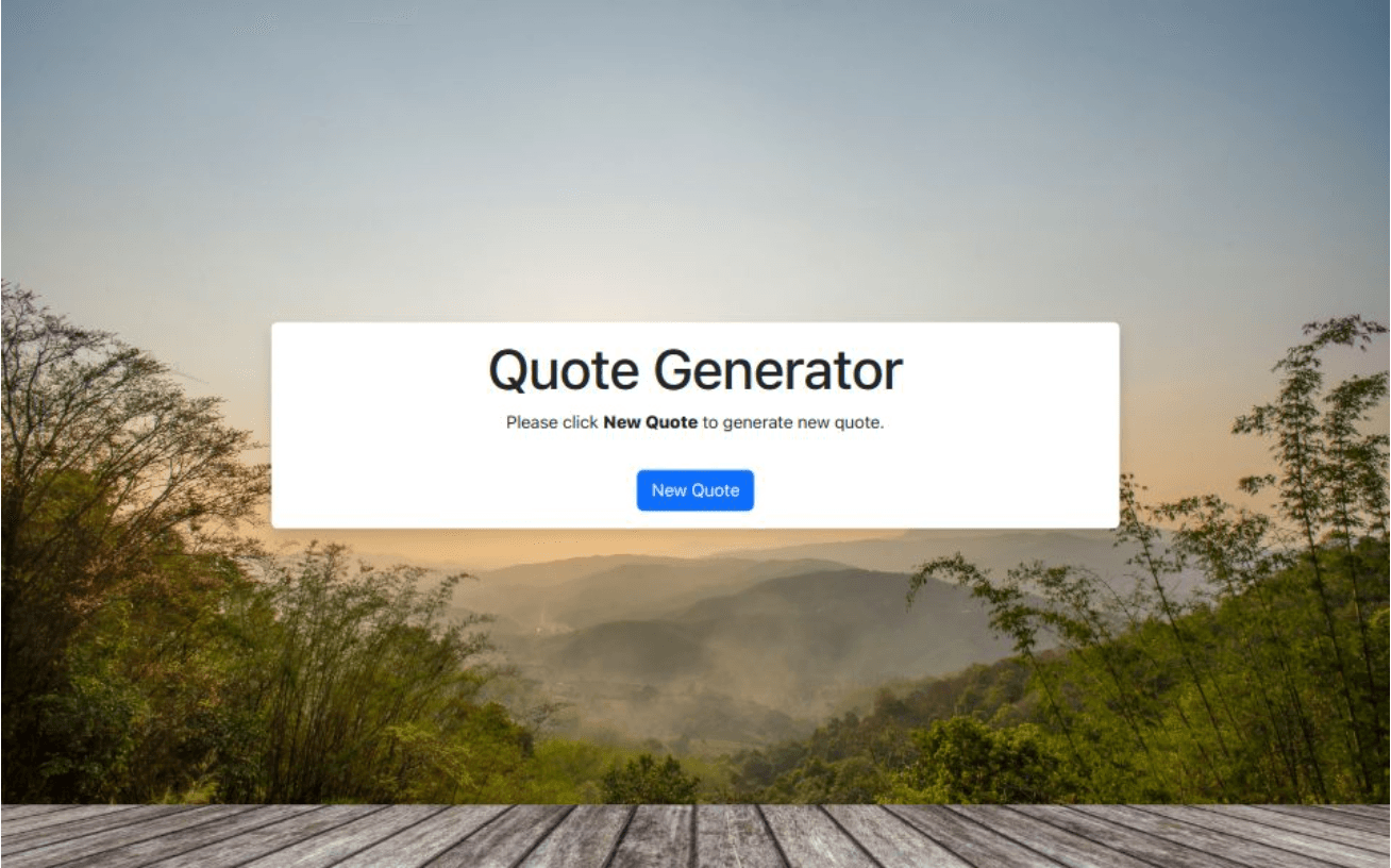 Quote Generator